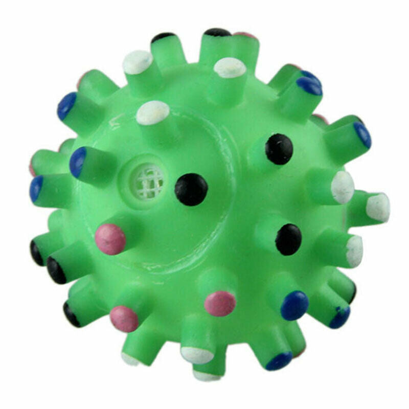 Durable Squeaky Pet Dog Ball Toys Dog Supplies Balls Squeaky T.l8