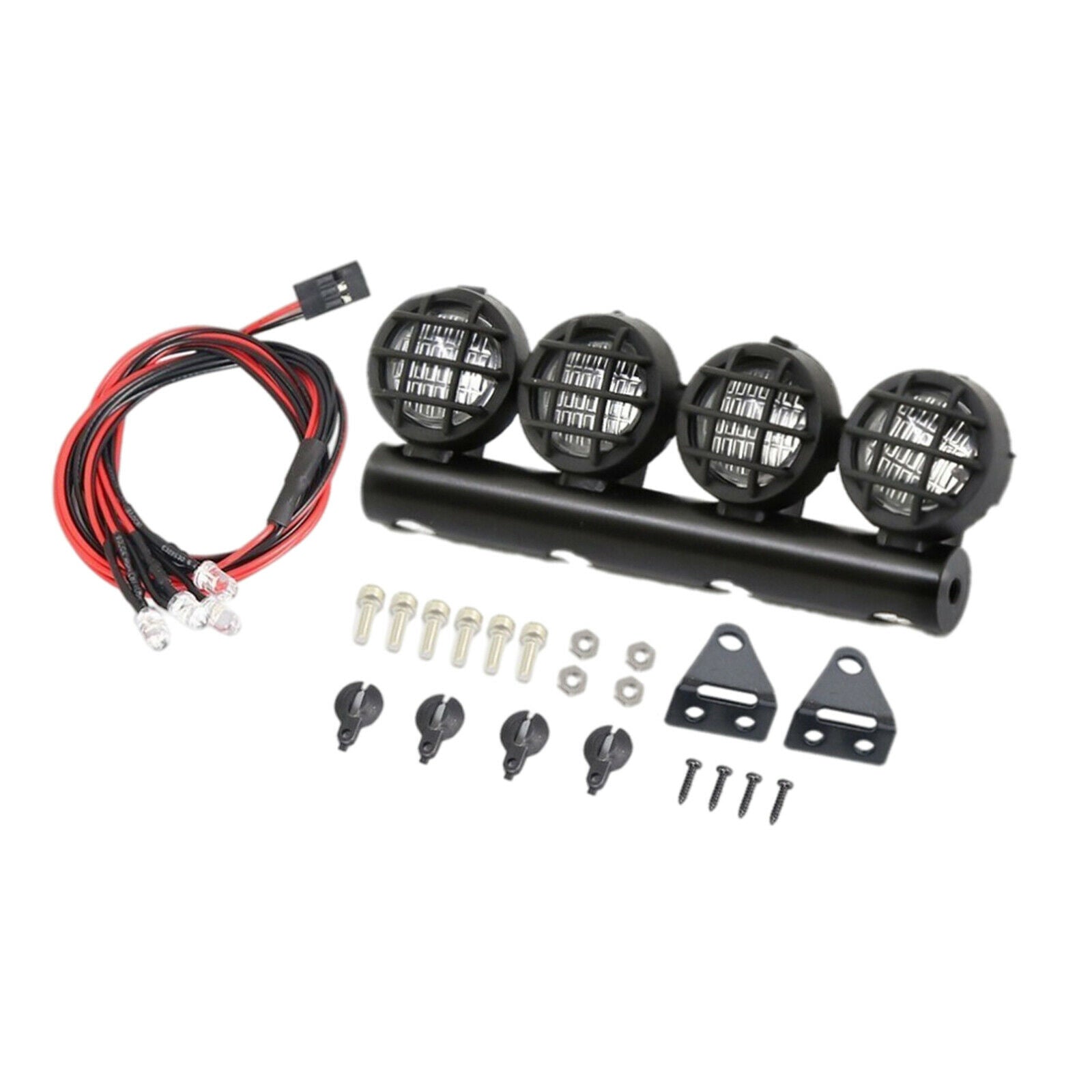 1:24 4 LED Light Bar Headlight for Axial SCX24 AXI00001 Car Buggy Trucks Parts