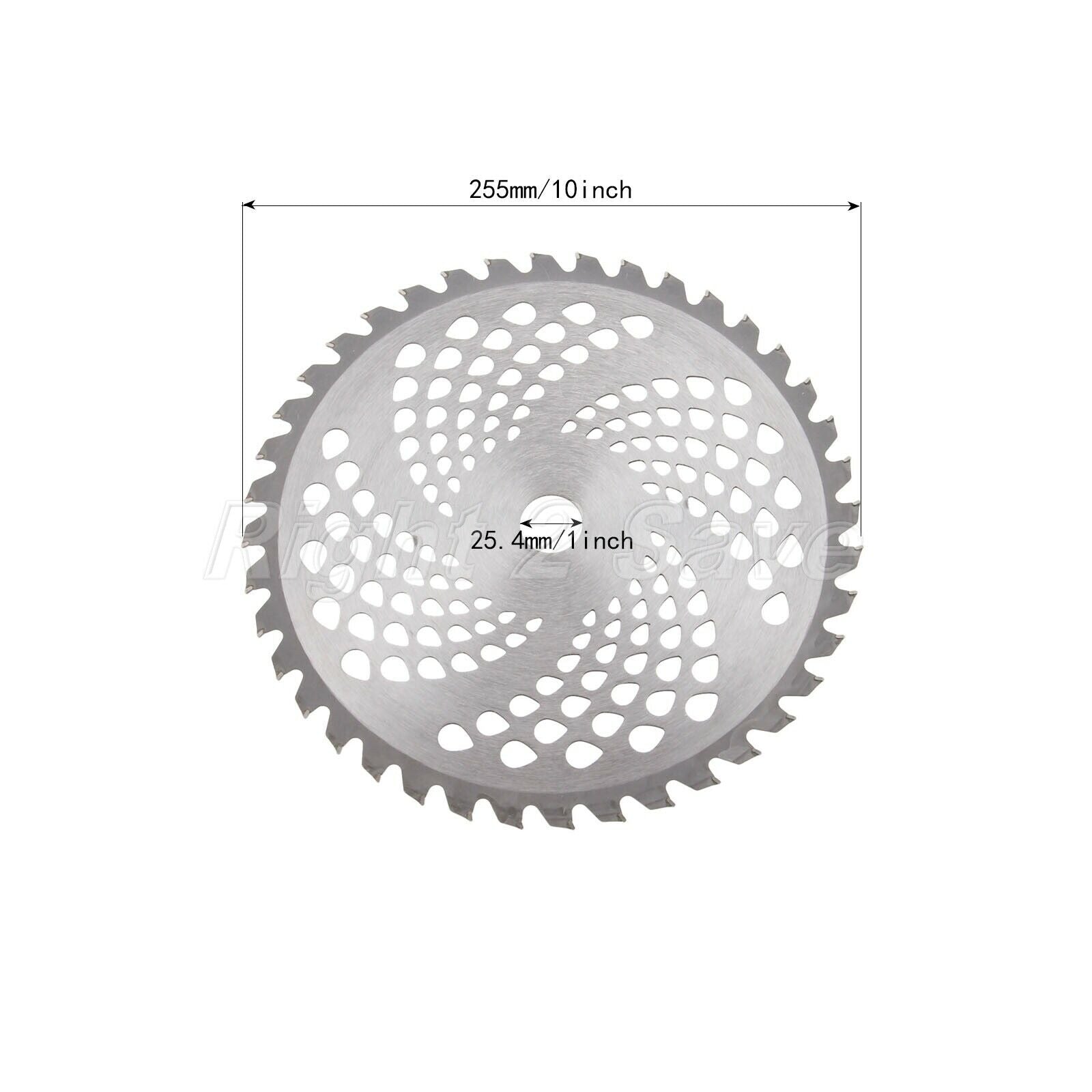 1x Blade General Use Alloy 40T Lawnmower Mower Brush Cutter Parts 255mm 10inch