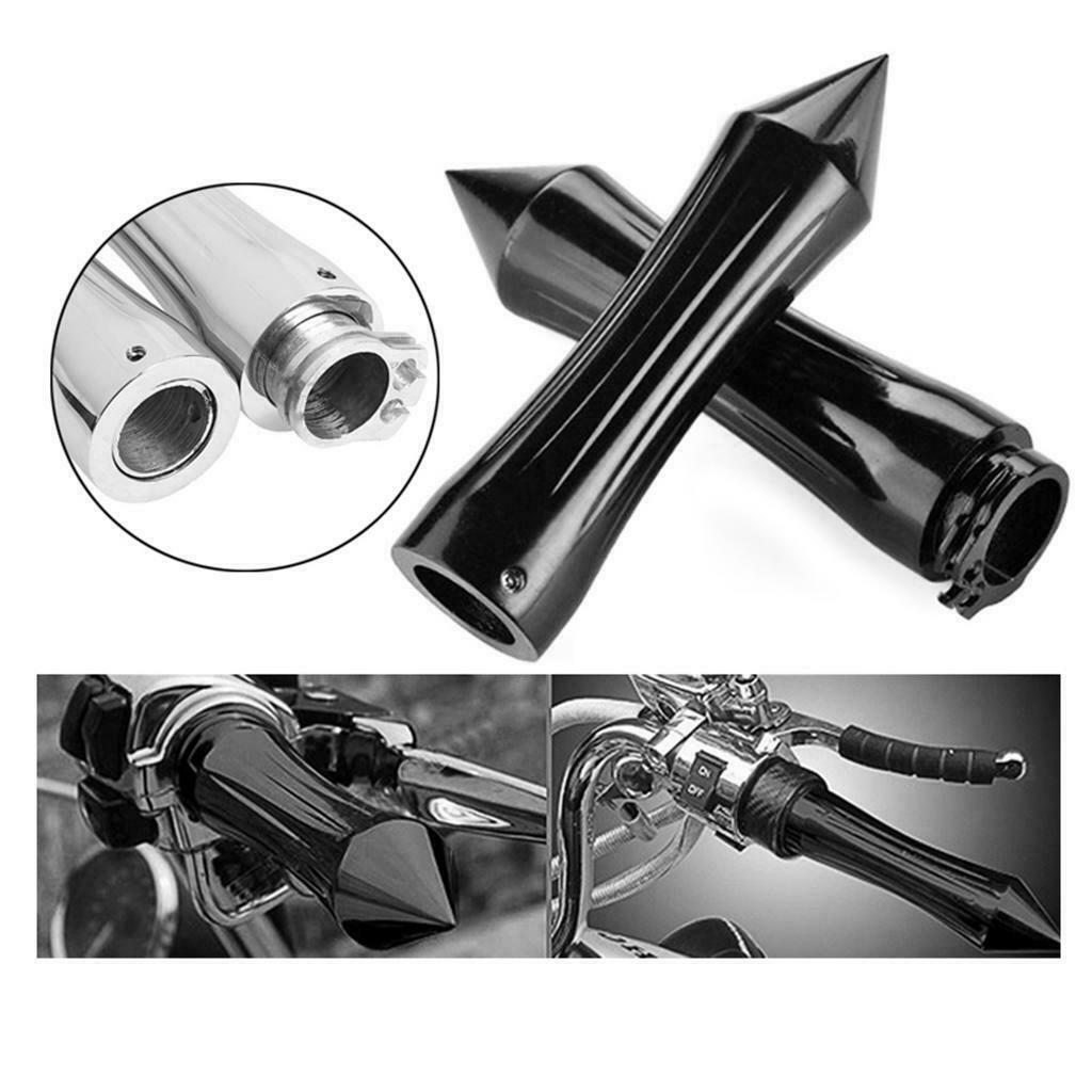 1 Pair of Universal 1 "black  Shaped Motorcycle Grips