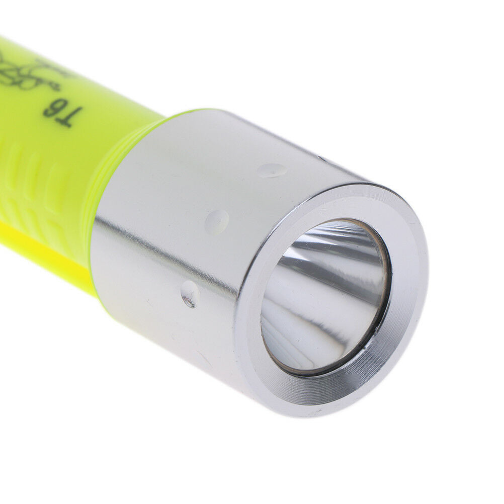 50000LM Underwater 50M T6 LED Diving Flashlight Torch Lamp Waterproof Light DD