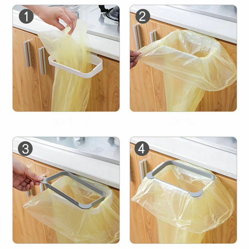 Kitchen Rubbish Bag Storage Holders Racks Cabinet Stand Garbage Bags OrganizerQ1