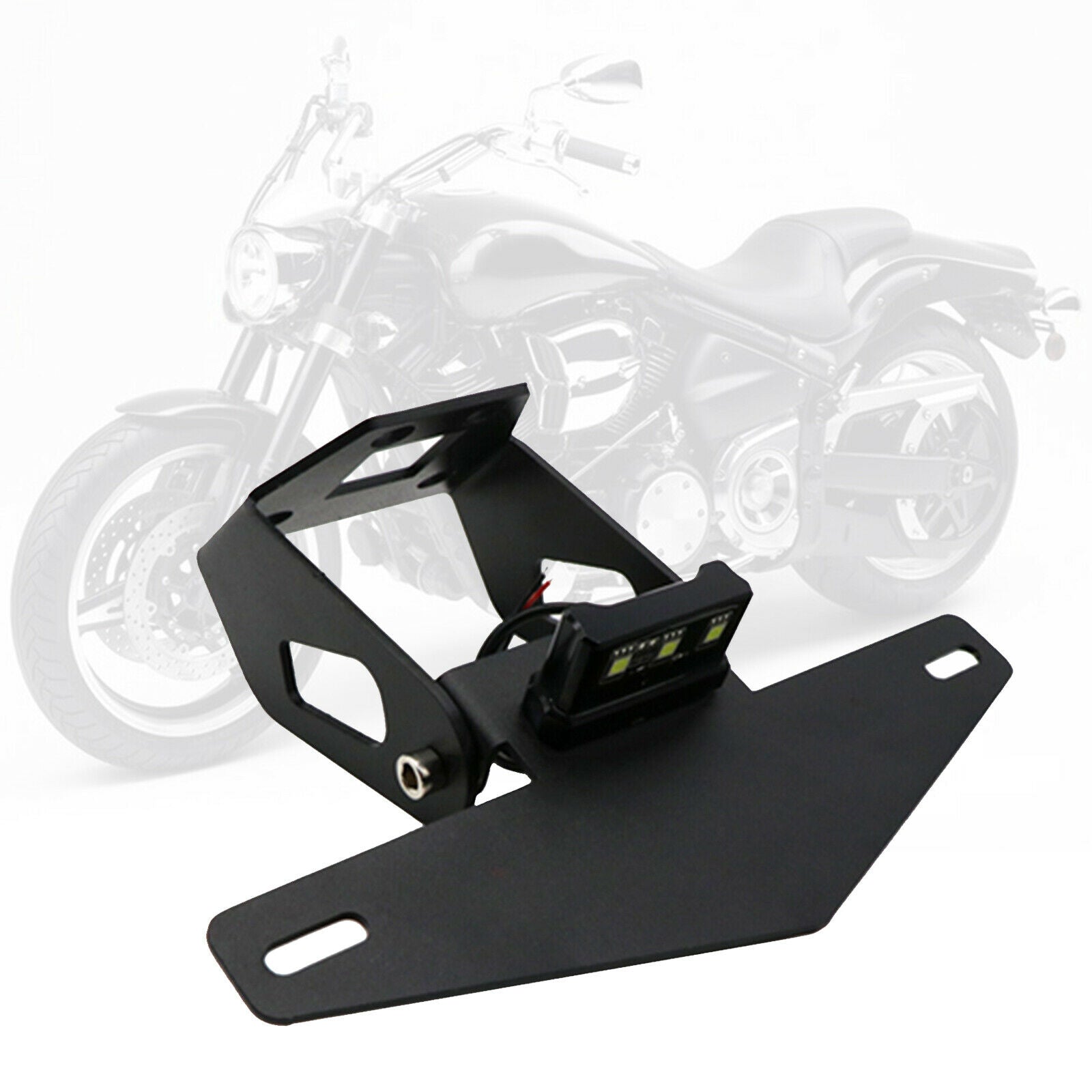 Motorbike License Plate Holder Bracket for Kawasaki NINJA400 18-19 Parts Acc