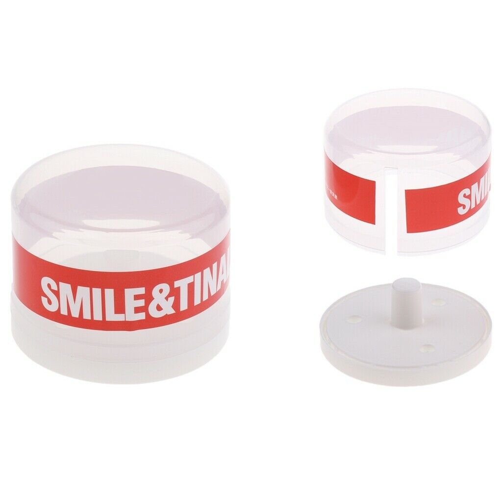 Pack of 2 Empty Salon Barber Neck Strips Paper Storage Box Case Dispenser