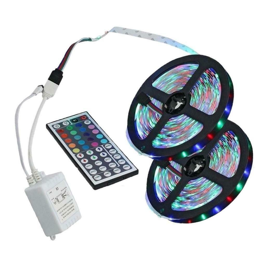 4.8W 10m LED Color Changing Light Strips Battery Powered Indoor Night Lamp