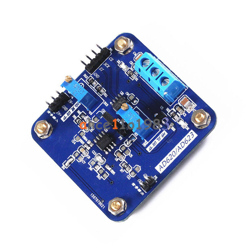 AD620 Programmable Gain Voltage Amplifier Modules Digital Potentiometer MCP41010