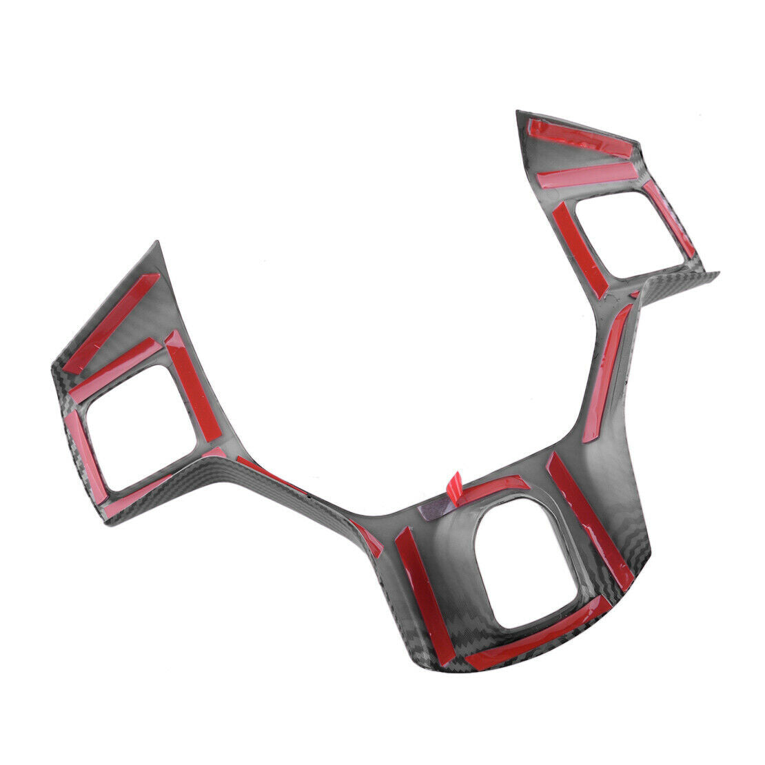 1x Carbon Fiber Style Steering Wheel Decor Bezel Cover fit for Dodge RAM 10-17