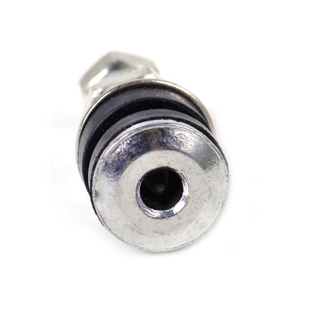2x Tire Wheel Valve Tubeless No Tube Stem Fit for Motorcycle Car Bike ATV An