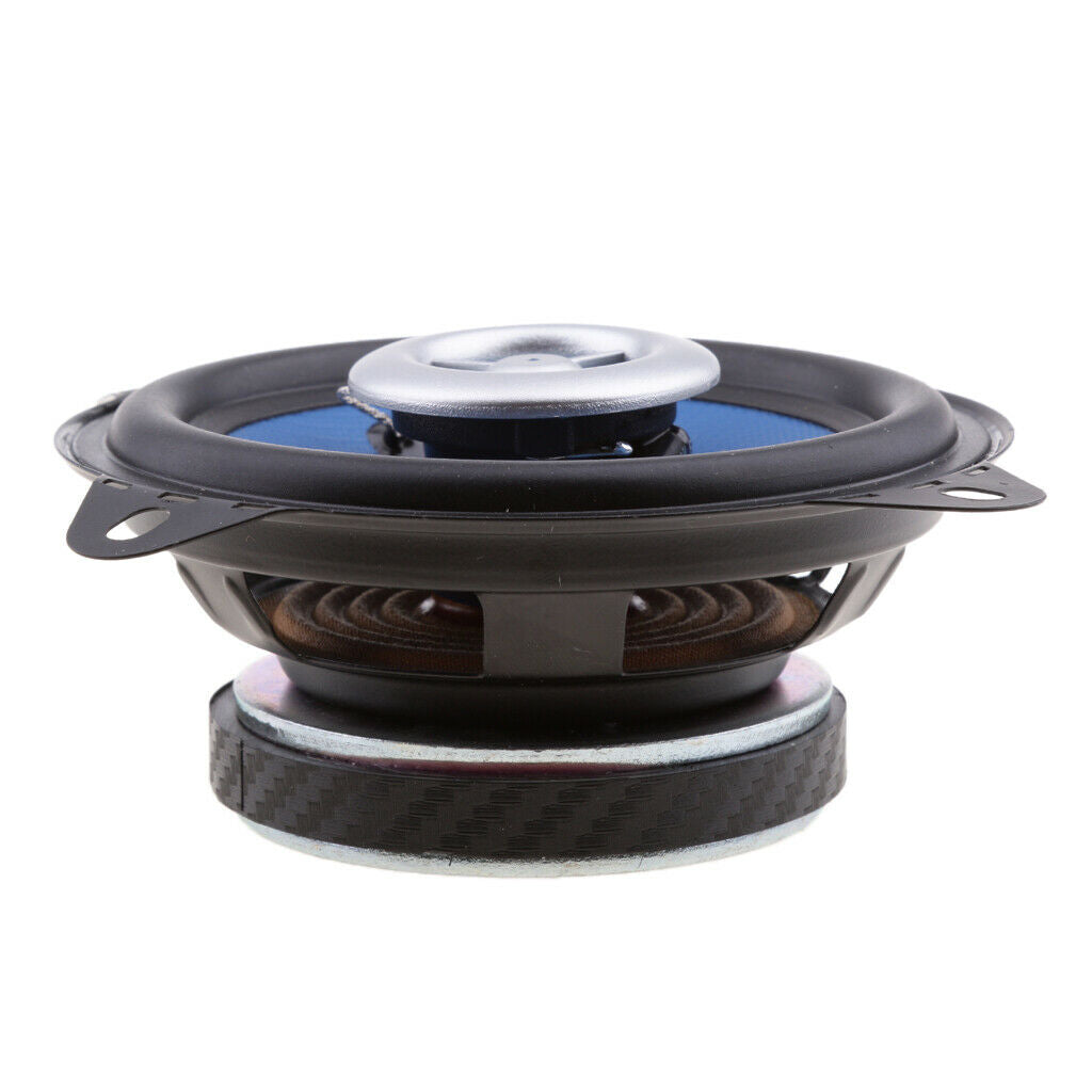 2 Pieces 80 Watts 4'' 2-Way HIFI Coaxial Car Audio Speakers Kits for Car SUV