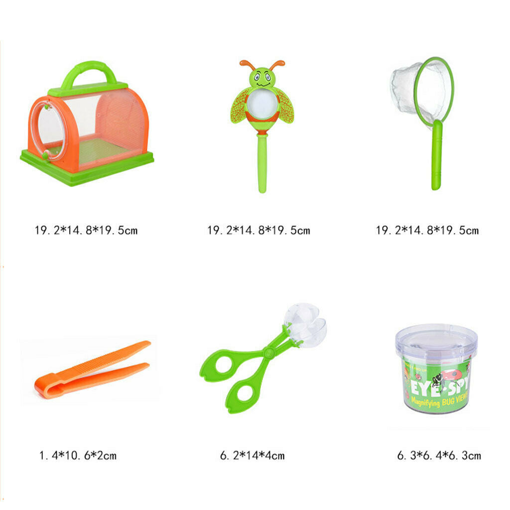 Insect Viewer with Magnifier Kit Camping Hiking Life Bug Collection for Kids
