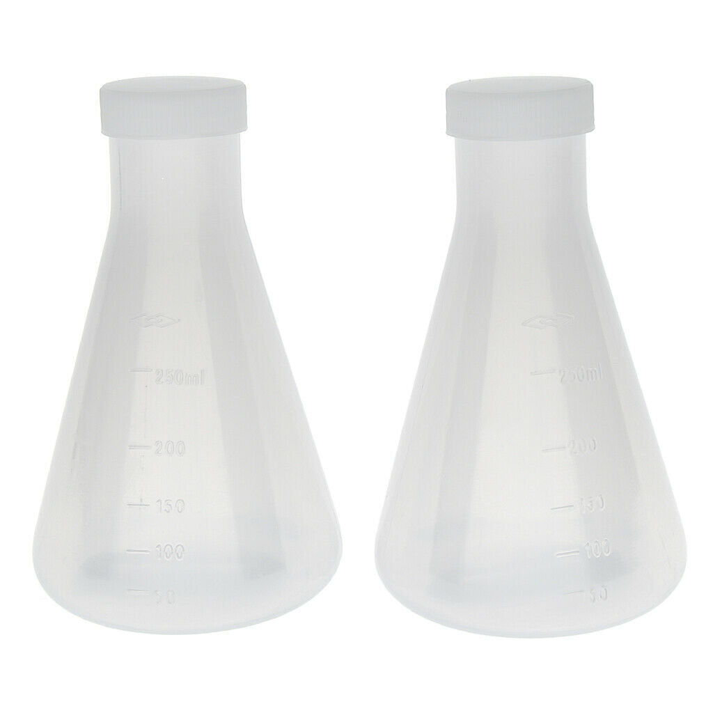 Plastic Narrow Mouth Conical Bottle with Narrow Mouth 2ml 250ml Lab