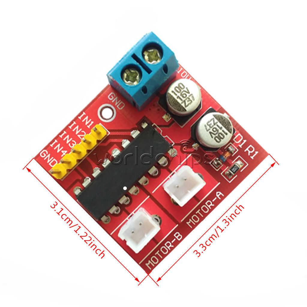 Kit 2.5A Dual Channel DC Motor Driver Mini Module Beyond L298N PWM Speed Control