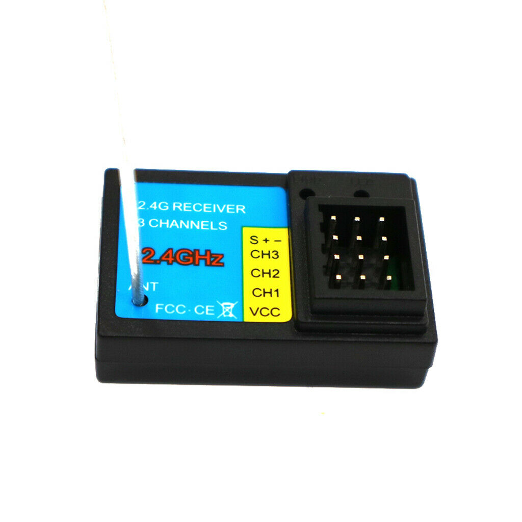 3CH Radio Transmitter Receiver Remote Control Boat Car Upgrade Accessories