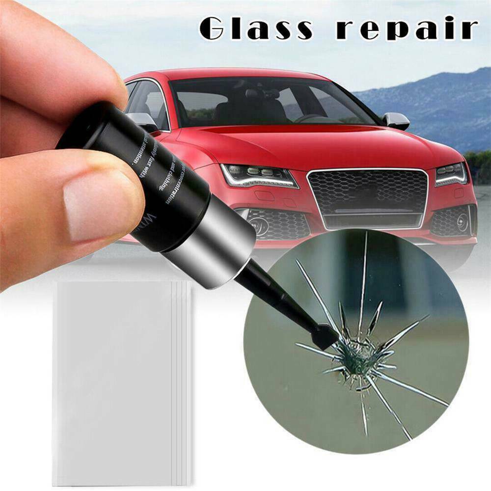 Car Window Phone Screen Cracked Glass Nano Repair Kit Windshield DIY Repair Tool
