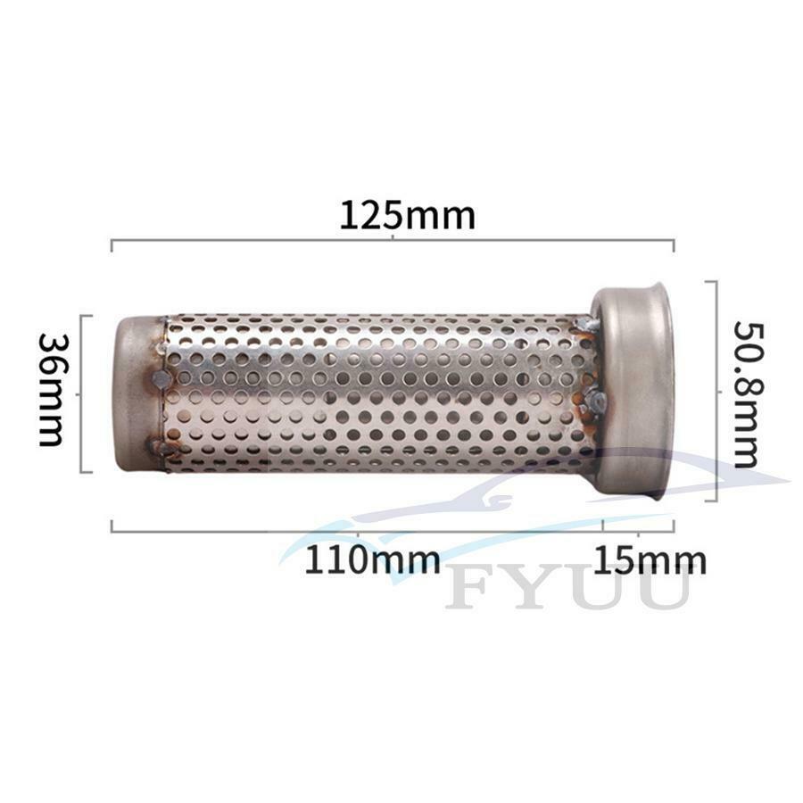 51mm Motorcycle Exhaust Modified Back Pressure DB Killer Pressure Loss Silencer