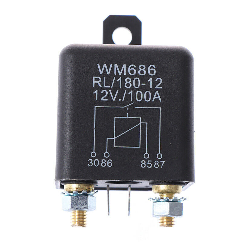 24V/12V DC Automotive Switch Car Relay 100A for Car Truck Motor MotorcycleJ Tt