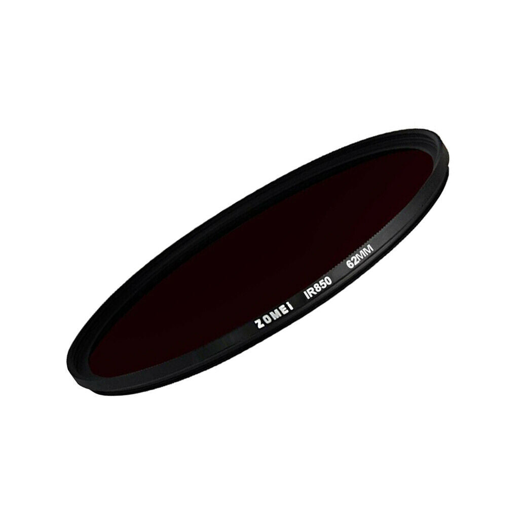 Professional 62mm IR850 Camera Lens Infrared Filters