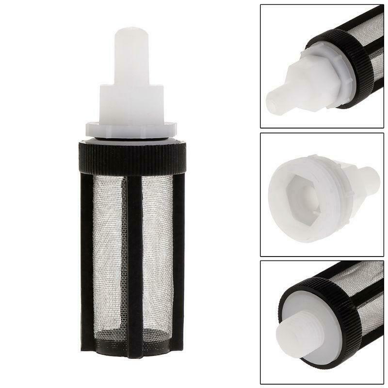 Water Inlet Micro Pump Filter Stainless Steel Net Plastic Frame Irrigation Clean