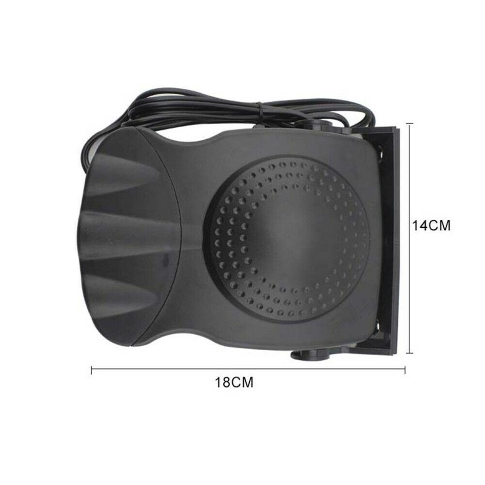 12V Car Portable 2 in1 Ceramic Heating Cooling Heater Fan Defroster Demister