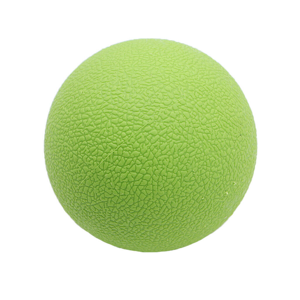 2X Deep Tissue Lacrosse Myofascial Massage Ball for Back Neck Blue Green