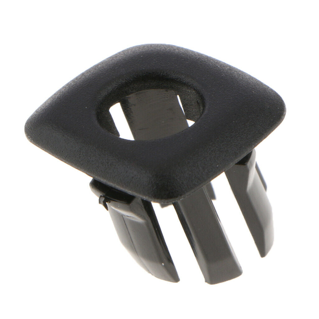 Interior Car Door Pin Lock Knobs Pins Cover Trim ABS For BMW F10 F18 Black