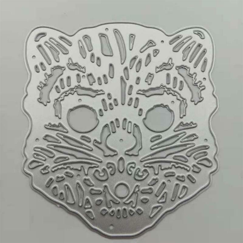 Lifelike Tabbt Cat Die Cutter Template Exquisite Embossing Script Die Stencils