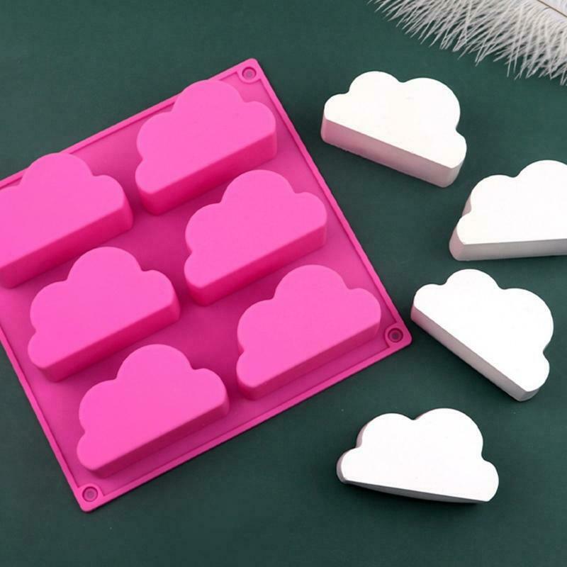 Cloud Shape Silicone Baking Mousse Mold Cake Form Soap Moulds Gifts for Children