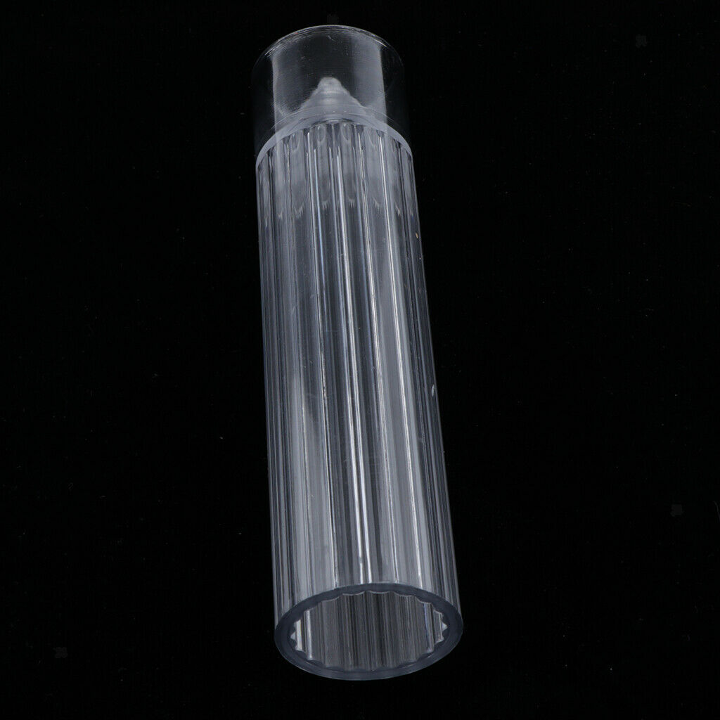 Spire Cylinder Shaped Plastic Clear Candle Molds Candles Making Tool