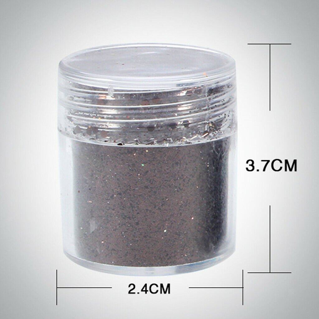 5 Pieces Shimmering Chunky Holiday Glitters for Face Body Nails Bags DIY 02