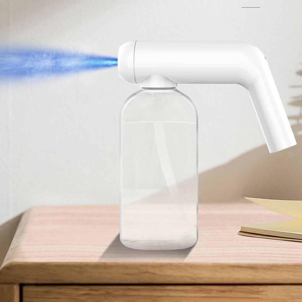 Handheld Portable Nano Sanitizer Spray Fogger Blue Light for Home Office Car