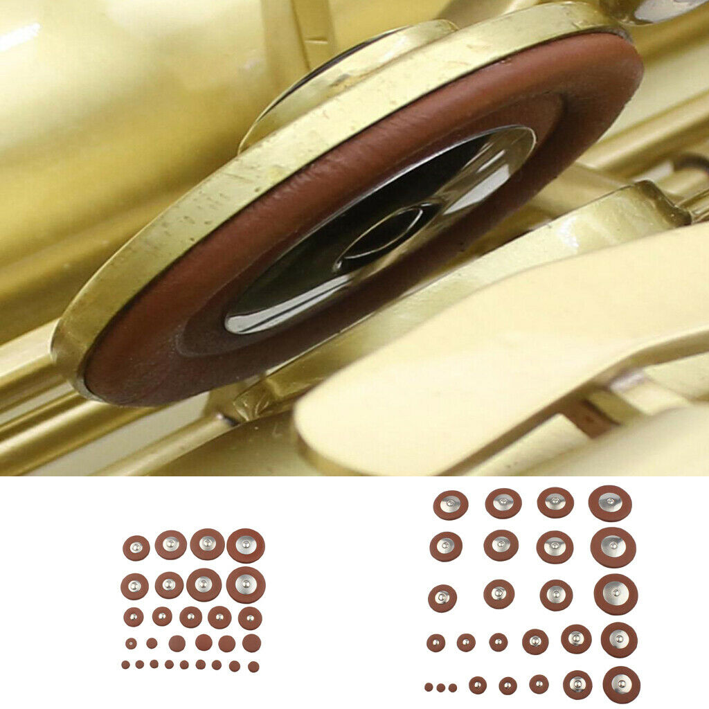 26x Leather Alto Saxophone Pad Mat for Saxophonist