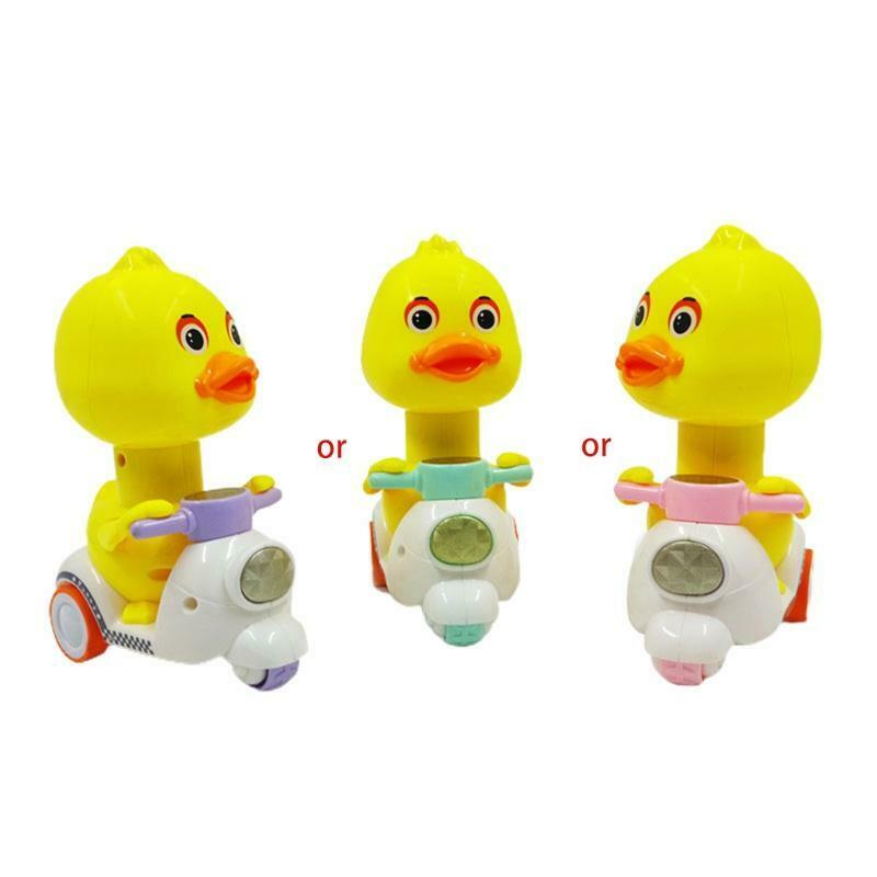Lovely Press&Go Ducks with Rotating Head Battery Free Eco-friendly Toddler Toys