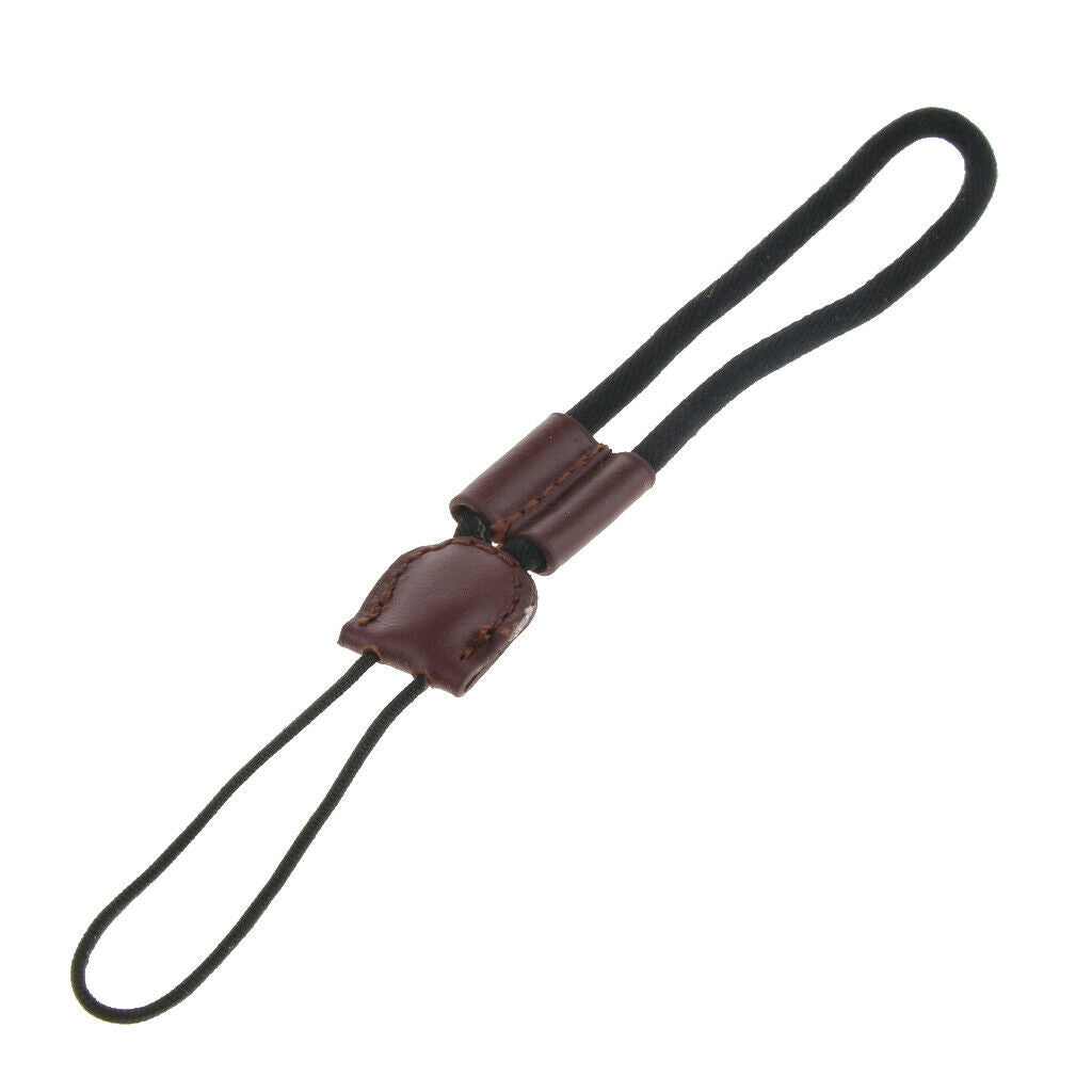Camera Nylon Hand Wrist Strap Lanyard with PU Leather for Micro SLR Camera -