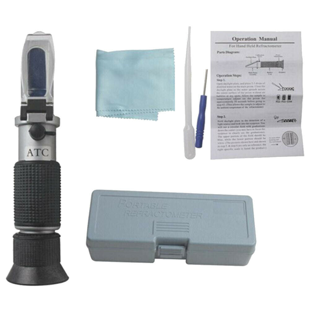 1x refractometer The antifreeze solution battery electrolyte washing liquid
