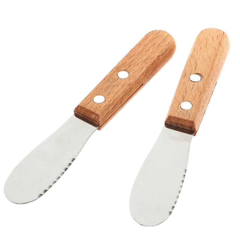 2pc Cheese Butter Spatula Child Kid Sandwich Cheese Slicer Stainless Ste.l8
