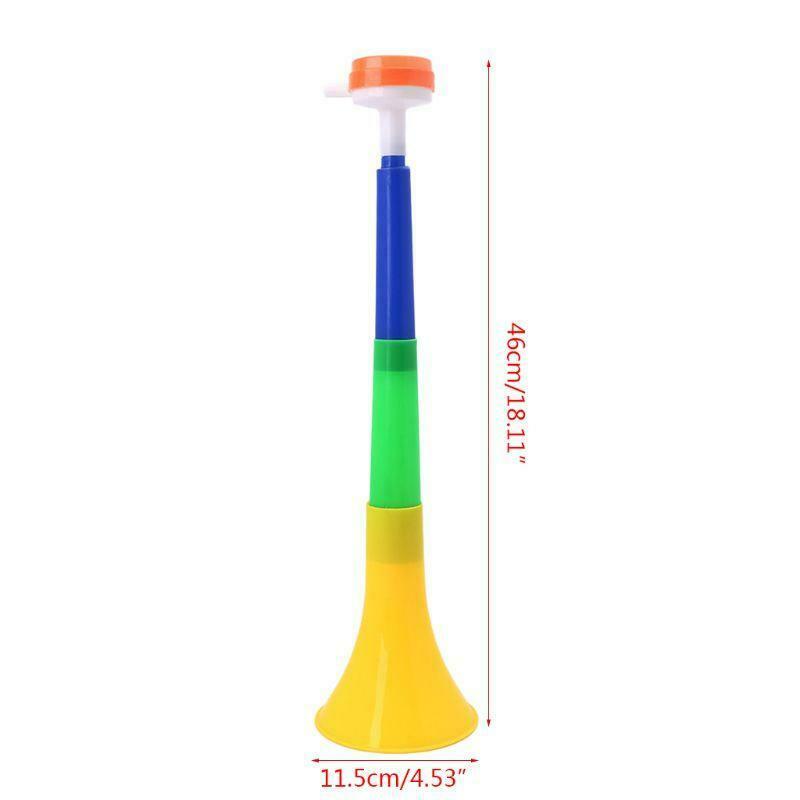 Football Stadium Cheer Fan Horns Soccer Ball Vuvuzela Cheerleading Kid Trumpet