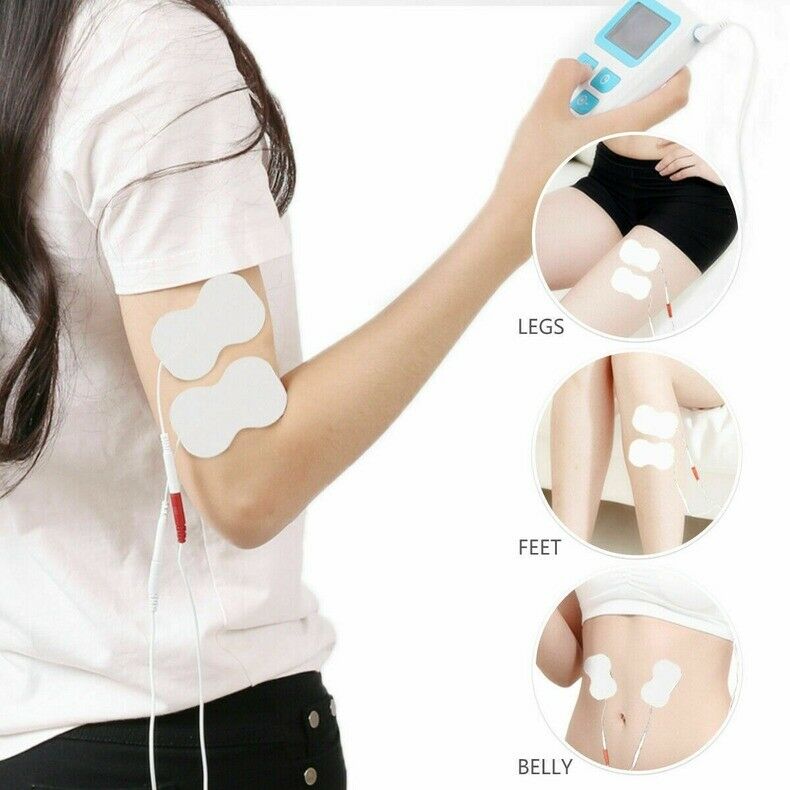 1 Set Tens Unit Electronic  Massager Pain Relief Therapy Gift PackPulse Digital