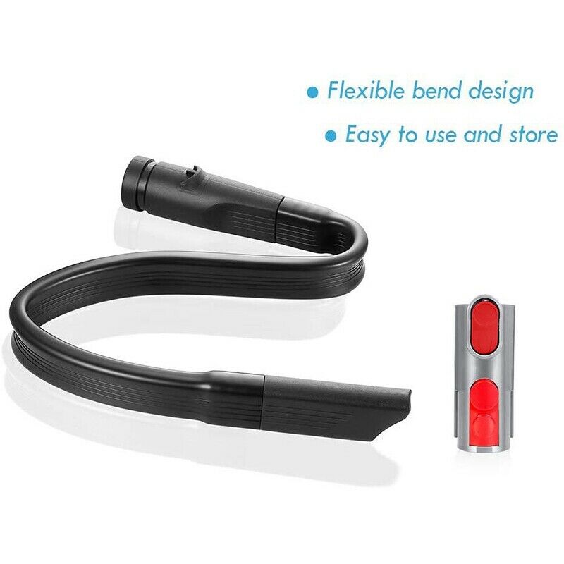 2X(for Dyson V7 V8 V10 Vacuum Cleaner Hose Retractable Extension Hose Kit N8I6)