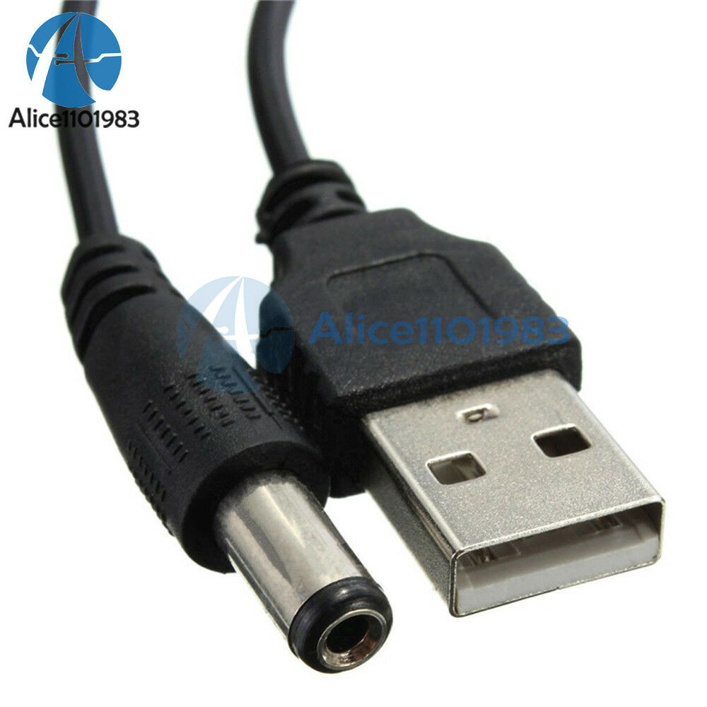 5PCS DC-DC USB 5V to 9V DC Jack 5.5mmx2.1mm Step-up Power Module Converter Cable