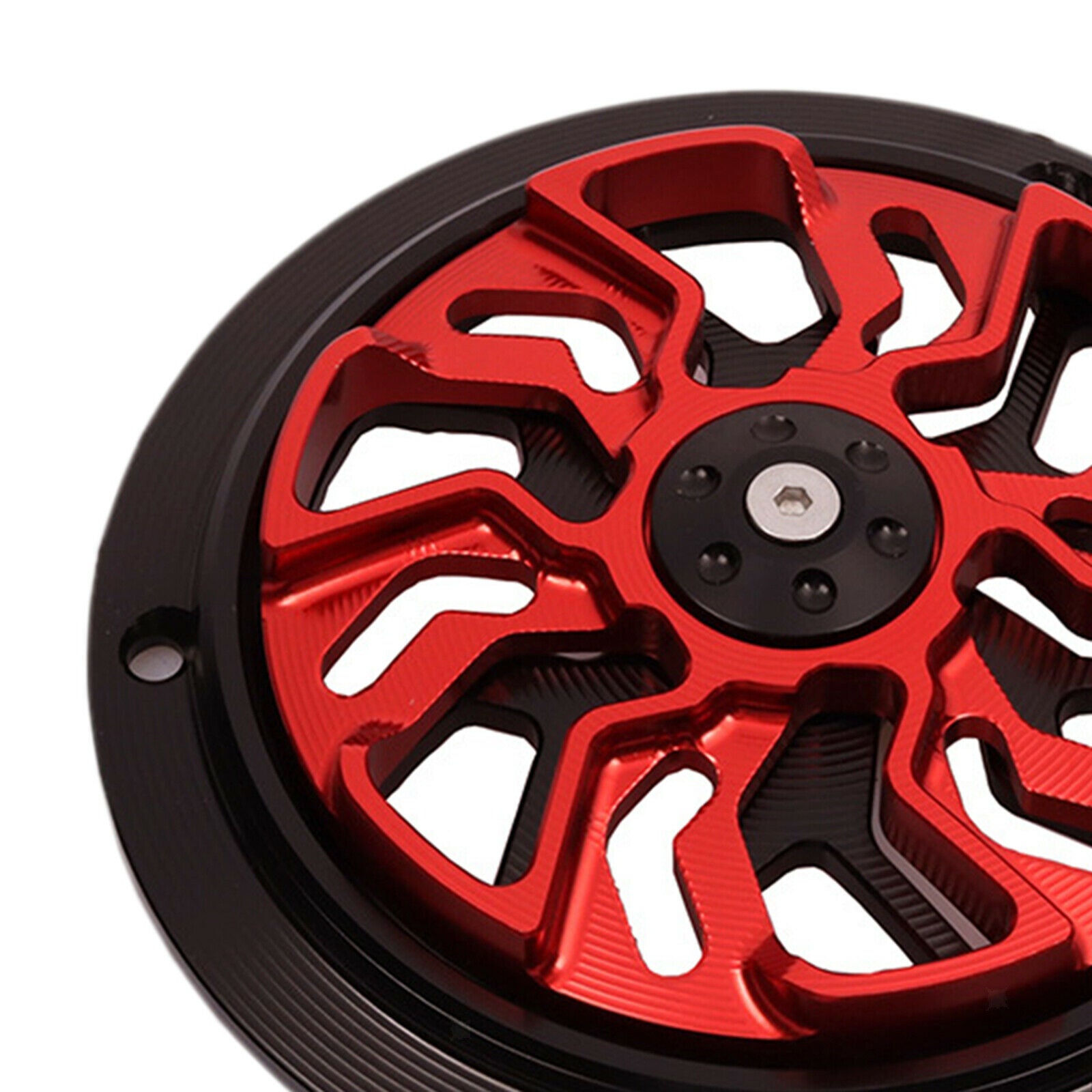 Motorcycle Engine Protector Cover Fan For Vespa Primavera 150 13-20 Red