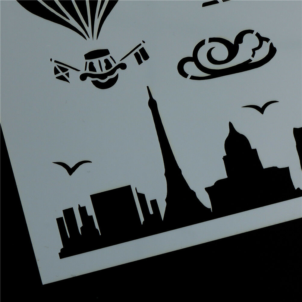 layering stencil for wall painting scrapbooking stamp decor balloon templa.l8