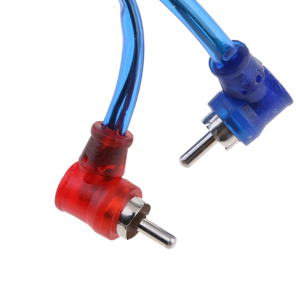 2 RCA Male to 2 RCA Male Auto Car Stereo Audio Cable Amplifier Cable 4.5m
