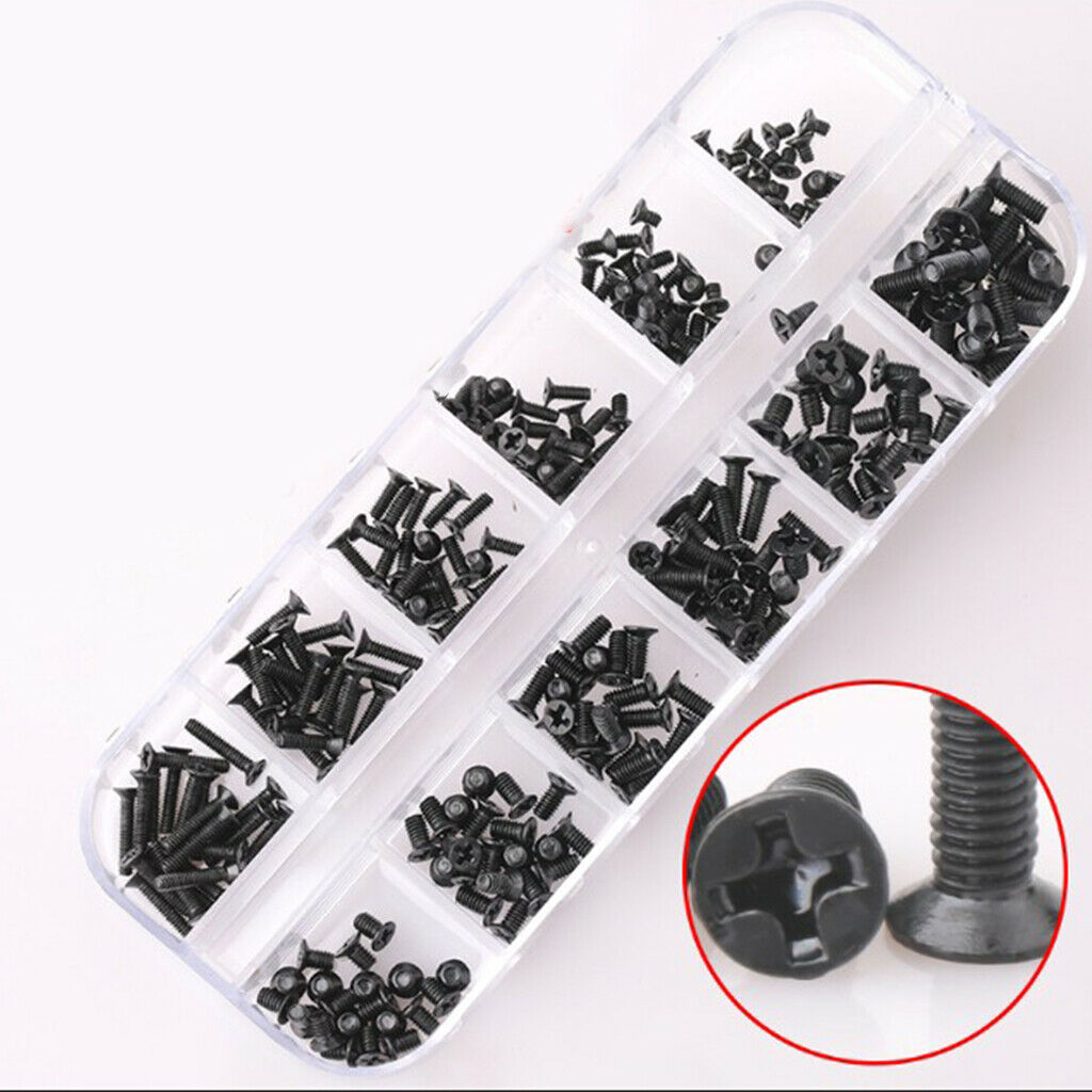 240 Packs Laptop M2 M2.5 M3 Screws Set for Sony Motherboard DIY Replacement
