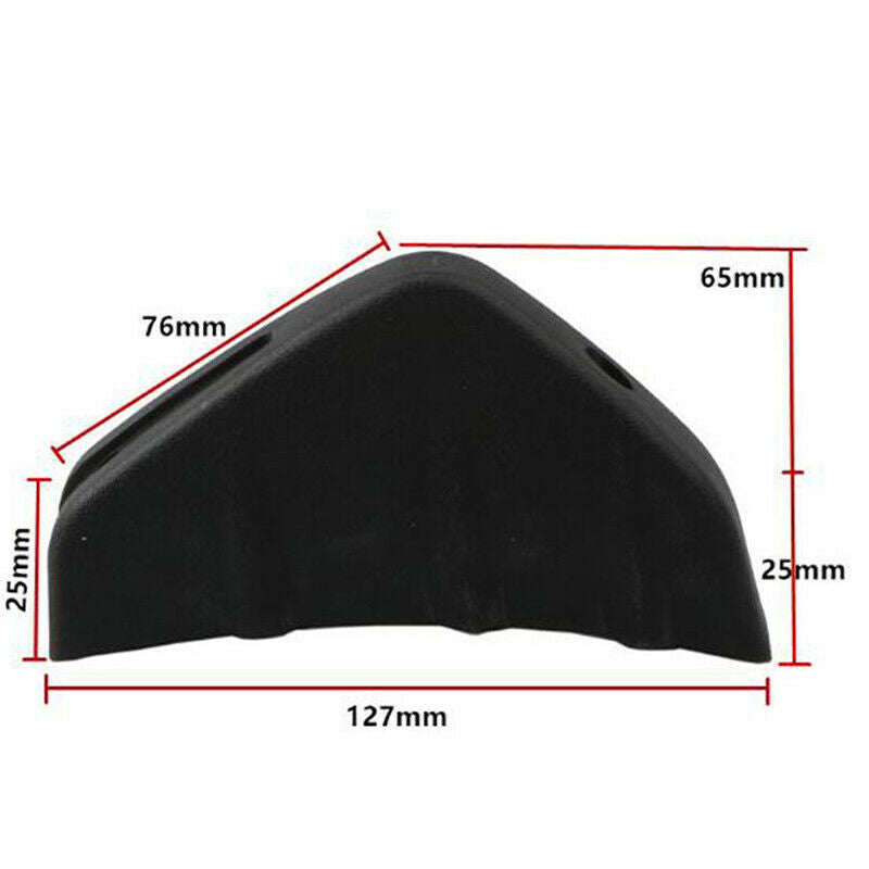 Universal Car Rear Bumper Lip Diffuser Shark Fin 3 Wing Spoiler Car Back .l8