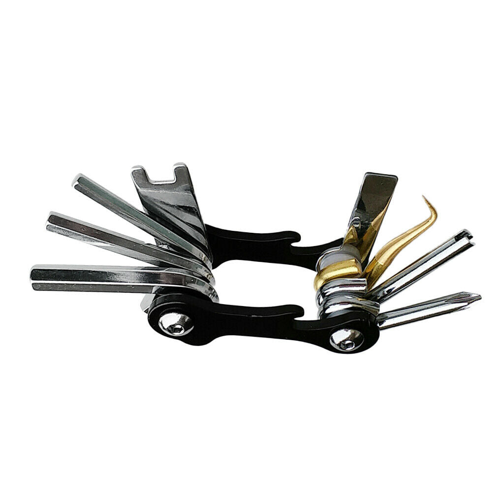 Professional 8 in 1 Scuba Diving Maintenance and Repair Multi Tool Black