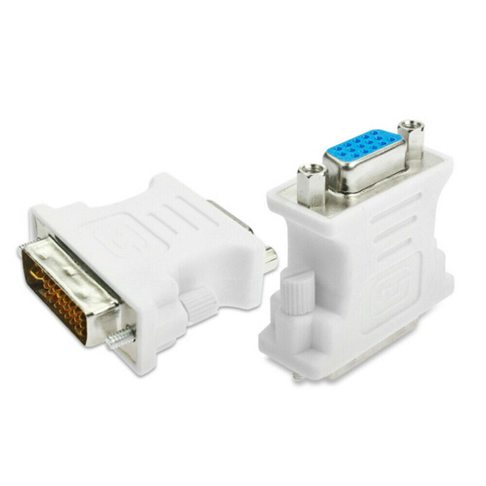 DVI-I 24+5 Pin DVI to VGA Male to Female Video Converter for PC Graphics Cards
