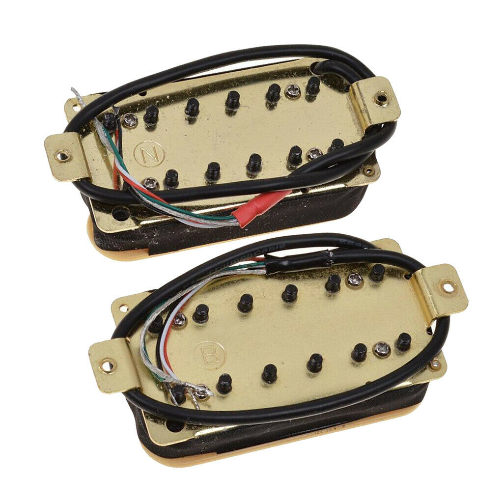 Dual-Coil Humbucker Pickup Set for Wired Electric Guitar,