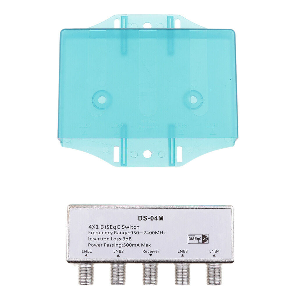 Diseqc Switch Waterproof Satellite Multiswitch 4/1 for TV Receivers