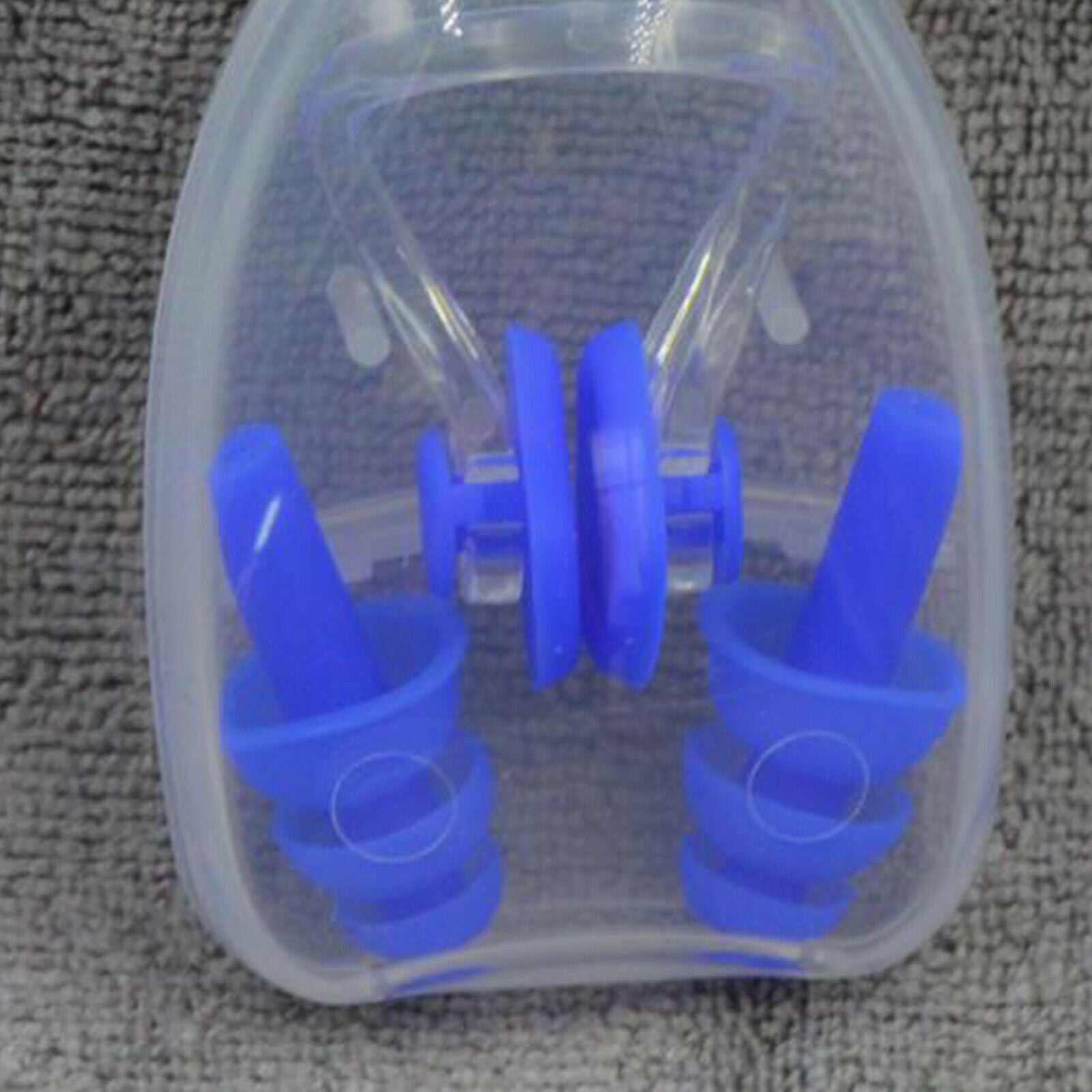 Swimming Nose Clip Ear Nose Protector for Showering Sleeping Accs Blue
