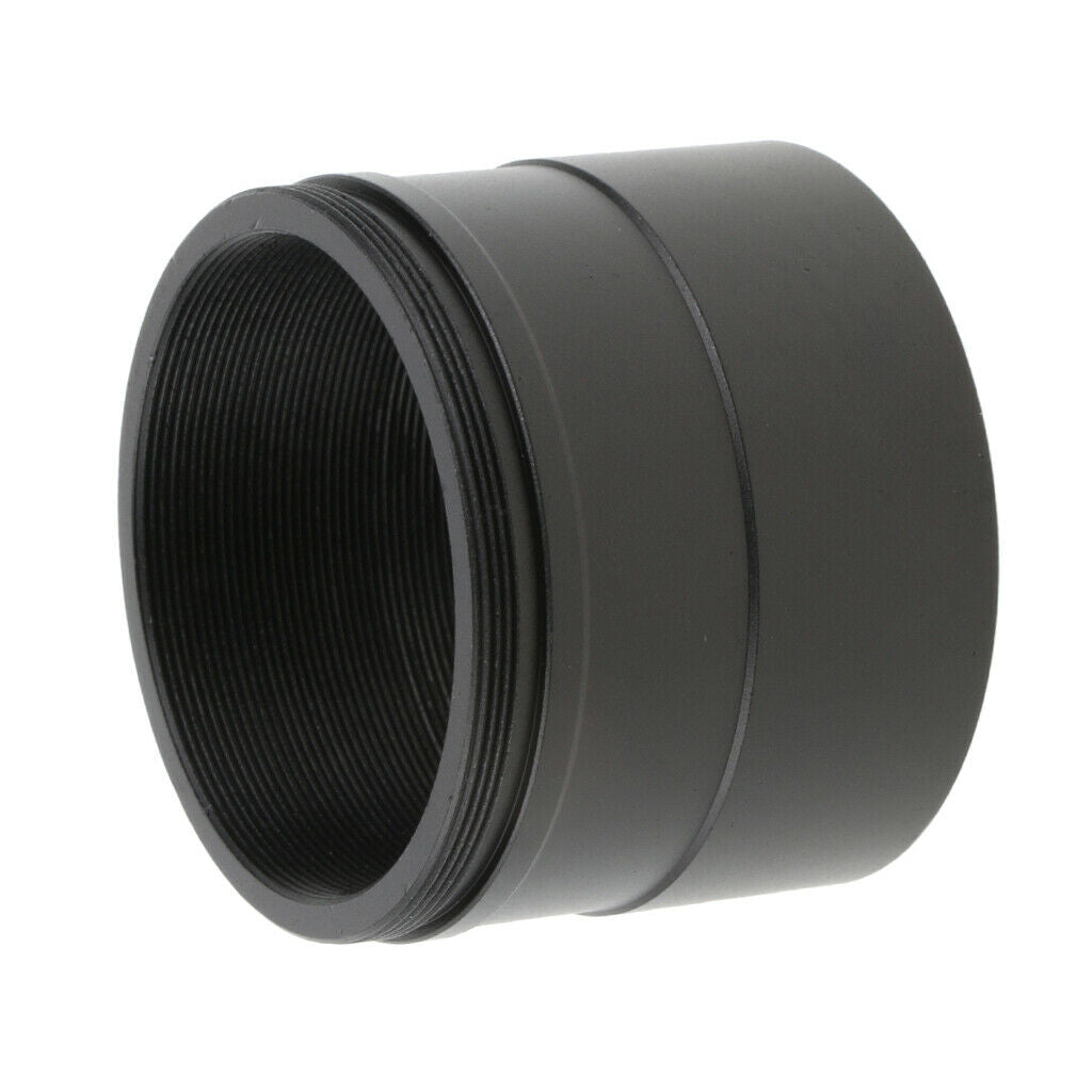 Universal 2" to  M48*0.75 Adapter w/ Thread for Telescope Eyepiece Black